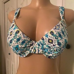 Size 36dd tommy bahamas swimsuit top with wire
